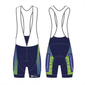Korte wielerbroek met zeem